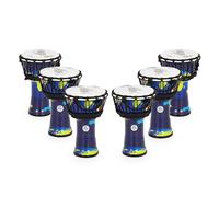 Percussion Plus World Slap Djembe 6 x 7" pack - rope tuned