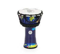 Percussion Plus Slap Djembe Rope Tuned 7 inch World Map