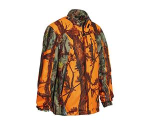 Percussion Reversible Camouflage Hunting Jacket Drift Hunting Jacket Signal Orange Camouflage Reversible Jacket Hunting Camouflage Jacket