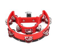 Percussion Tambourine, Crisp Sound Easy Operation Double Row Tambourines Wear Resistant for Entertainment for Performance