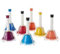 Percussion Workshop CB7 Coloured Combi Hand Bells (Set of 7)
