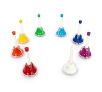 Percussion Workshop CB8 Coloured Combi Hand Bells (Set of 8)