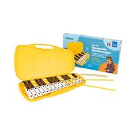 Percussion Workshop KB13 25 Note Chromatic Glockenspiel with Case & Beaters,Yellow