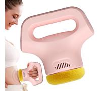 Percussive Muscle Massager - Manual Deep Back Massager | Portable Full Body Massager with 3 Interchangeable Heads