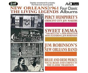 Percy Humphrey - New Orleans: 1961 The Living Legends - Four Classic Albums
