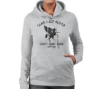Percy Jackson Camp Half Blood Women's Hooded Sweatshirt Heather Grey