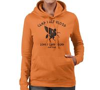 Percy Jackson Camp Half Blood Women's Hooded Sweatshirt Orange