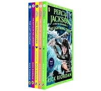 Percy Jackson Graphic Novels 1-5 Books Collection Set (The Lightning Thief, Sea of Monsters, Titan's Curse, The Battle of the Labyrinth, The Last Olympian)