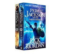 Percy Jackson Greek Myths Collection 2 Books Set By Rick Riordan (Percy Jackson and the Greek Gods, Percy Jackson and the Greek Heroes)