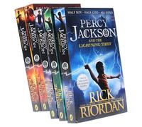Percy Jackson & The Olympians 5 Children Books Collection Box Set (The Lightning Thief, The Last Olympian, The Titan's Curse, The Sea of Monsters, The Battle of the Labyrinth)