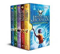 Percy Jackson y los dioses del Olimpo - La serie completa: (pack con: El ladrón del rayo | El mar de los monstruos | La maldición del Titán | La ... héroe del Olimpo) (Salamandra Bolsillo)