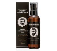 Percy Nobleman Beard Oil - 99% Naturally Derived Conditioning Oil with Signature Scent - Softens, Nourishes & Reduces Beard Itch - Vegan, Non-Greasy & Fast-Absorbing - Made in England (100ml)
