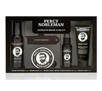 Percy Nobleman, Complete Beard Care Kit, containing a beard softener, scented be