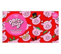 Percy Pig Advent Calendar 250g In Premier Life Packaging | Xmas Countdown Chocolate Shapes Gummy Sweets Christmas