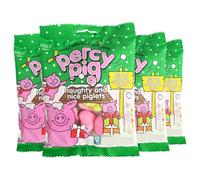 Percy Pig Fruit Gums Naughty & Nice Piglets, 150g, Sour Apple & Sweet Cherry Fruit Gums (4 Pack)