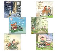 Percy the Park Keeper Collection 6 Books Set By Nick Butterworth (After The Storm, The Treasure Hunt, Percys Bumpy Ride, The Rescue Party, One Snowy Night, The Secret Path)