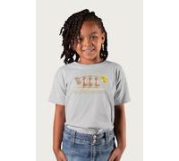 Percy The Park Keeper Mice Carrying Daffodil T-Shirt in Mid Grey | Size: 3-4 Years Percy The Park Keeper Mid Grey 3-4 Years