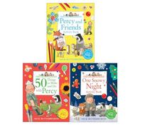 Percy the Park Keeper Series 3 Boooks Collection Set by Nick Butterworth (Percy and Friends Activity Book, 50 Things to Make and Do with Percy & One Snowy Night Activity Book)