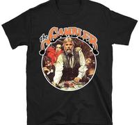 perdu Kenny Rogers The Gambler American Singer Rogers Country Music T Shirt XL Black