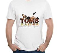 perdu Summer Men 3D T Shirt Game Tomb Raider T Shirt XL Black