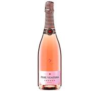 Pere Ventura Tresor Rosado Cava, Elegant & Refreshing Spanish Sparkling Rosé from Penedès, Trepat & Garnacha - 75cl