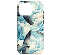 Peregrine Falcon Art Style, High Flight, Bird Lover, Raptor Case for iPhone 16 Pro