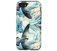 Peregrine Falcon Art Style, High Flight, Bird Lover, Raptor Case for iPhone SE (2020) / 7 / 8
