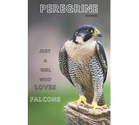 Peregrine falcon journal &Notebook 6" x 9" inch (15.24 x 22.86 cm) 100 Lined pages |lined journal &notebook: Peregrine falcon lined journal &falconry ... journal&bird of prey journal&notebook