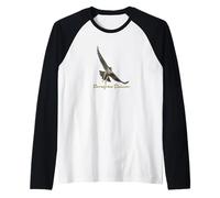 Peregrine Falcon Raglan Baseball Tee