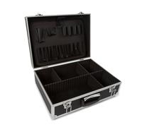 Perel 1819-N Suitcase with Aluminium Edges 455.x 330.x 152.mm Black