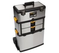 Perel OTBA4 570 x 354 x 830 mm Stainless Steel Roller Tool Box