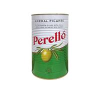 Perello Gordal Pitted Green Olives Picante, 2kg