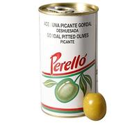 Perello Gordal Pitted Green Olives Picante, 350g