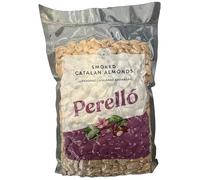 Perelló Smoked Catalan Almonds - 1 kg | Traditional Premium Spanish Snack | Lightly Salted & Oak-Smoked