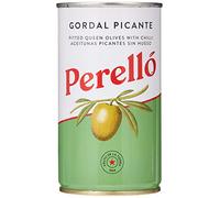 Perelló Spanish Gordal Pitted Green Olives, 150g