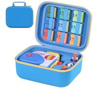 PERFCASE Storage Case for Little Tikes Books Starter Set, Portable Protective Container Case for Storytime, Books, Audio Play Characters (BLUE)
