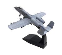 Perfeclan 1/100 Scale Fighter Model Tabletop Decoration Collector Gift Collectible Airplane Model for Living Room Bedroom Office, Distressed Version