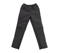 Perfeclan 1:6 Scale Figure Pants Clothing Model Gift Doll Clothes Toy Miniature Figurine Trousers for 6in Man Pretend Play, Deep Gray