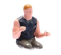 Perfeclan 1/64 Miniature Figure Mini People Figurine Human Figure Painted for Model Trains Diorama Micro Landscape Photography Decor
