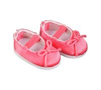 Perfeclan 1 Pair 1/12 Doll Shoes Ballet Shoes Wear Dress up Soft DIY Supplies Girl Gifts Doll Accessories for 1/12 BJD Dolls Costume, Pink