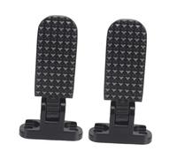 Perfeclan 1 Pair Bike Rear Pedals Foot Pegs Nonslip Durability Lightweight Premium Folding Footrests Foot Plates Pedals