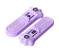 Perfeclan 1 Pair Foot Exerciser Arch Training Equipment Correction Tool for Flexibility for Men Women with Counter Toe Strengthener, Purple