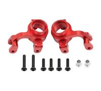 Perfeclan 1 Pair RC Front Steering Cups Direct Replaces P73230B Spare Part Left and Right for 1/7 7303 RC Cars Remote Control Vehicle, Red