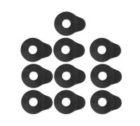 perfeclan 10 Pieces Guitar Strap Lock Blocks, Easy to Attach Convenient Acoustic Guitar Strap Button for Show Live