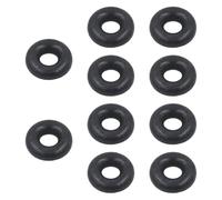 Perfeclan 10 Pieces Rubber O Rings 4mm ID Components Fittings Replacement for Pulley System Metric Sealing Gasket Ball Stopper Parts