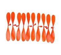 Perfeclan 10x RC Airplane Propellers Accessory Spare Parts Easy to Install Replacement Practical Portable Model Plane Propellers