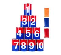 Perfeclan 13x Carnival Party Bean Bag Toss Game Carnival Game Throwing Fun Indoor Outdoor for Classroom Birthday Playground Easter