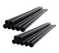 Perfeclan 14Pcs Golf Club Tube Bag Tubes Protector Golf Accessories,Black Portable Golf Club Holder Golf Tubes Dividers for Equipment