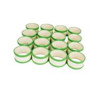 Perfeclan 16x Pads Billiard Ball Cleaning Machine Wool Professional Wear Resistant Quiet Billiard Ball Cleaner Wool Circle, Green