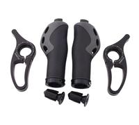 Perfeclan 2 Pieces Bar Ends Bike Handlebar Grips Replaces Easy Installation Lightweight Thumb Rest Grips Ergonomic for Outdoor